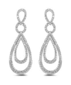 Diamond Drop Earrings