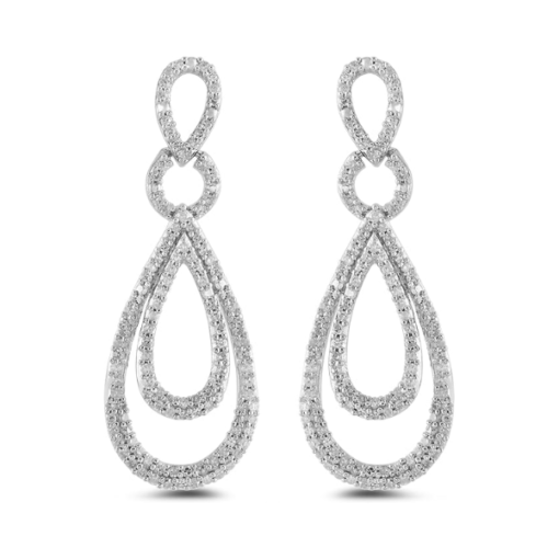 Diamond Drop Earrings