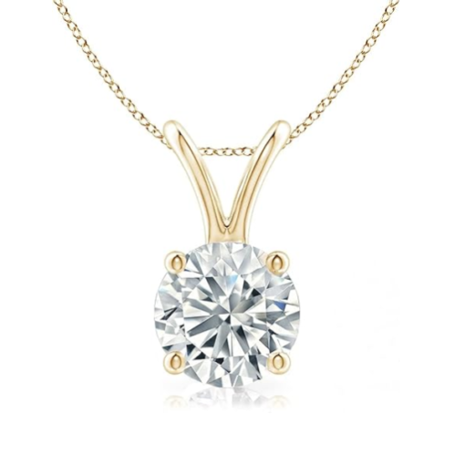 Pendant Brilliant Solitaire Necklace