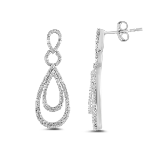 Diamond Drop Earrings