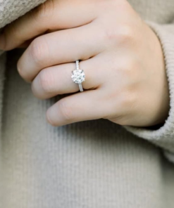 Moissanite Rings for Women