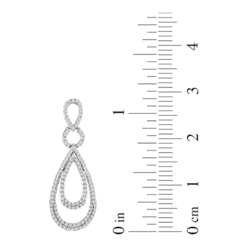 Diamond Drop Earrings